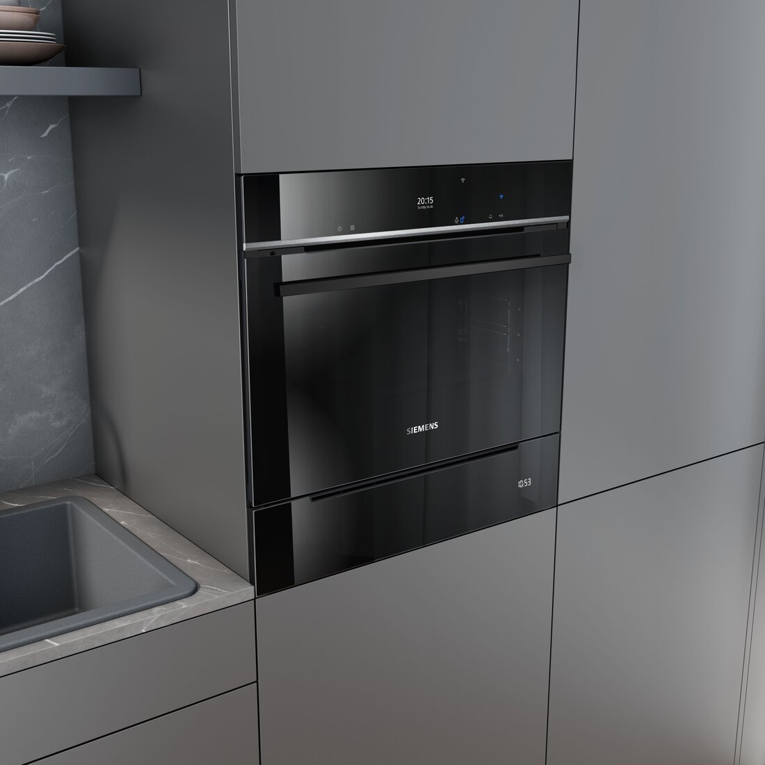 Umiestnenie pod rúrou.